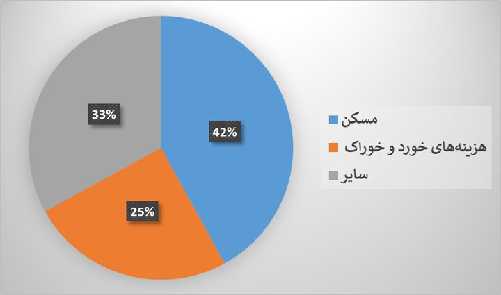 هزینه خانوارها در ایران نشان میدهد ۹۸ درصد درآمد صرف مسکن و خوراک میشود! جزئیات جدول هزینهها و تحلیل وضعیت اقتصادی را بخوانید.